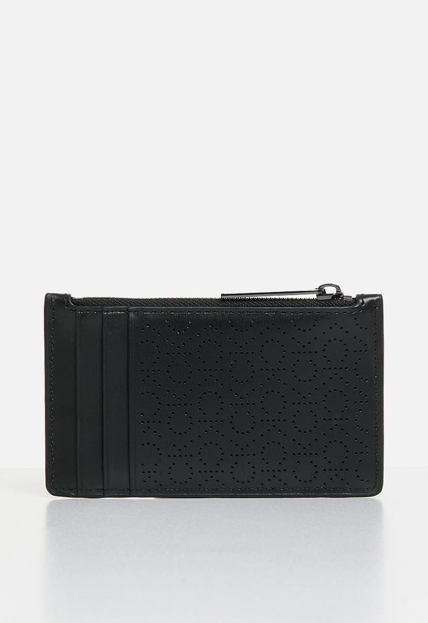 Calvin Klein - Modern Bar Ns Cardholder 6Cc Mon - Black