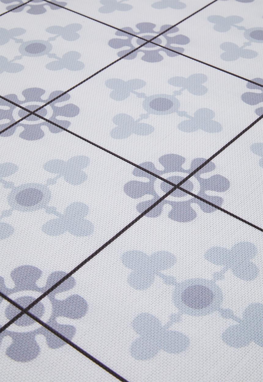 Fotakis - Vinyl Runner Tile Print - Blue