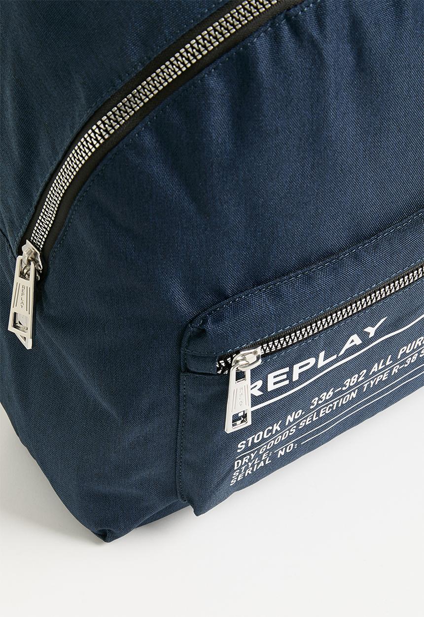 Replay - Polyester Bag - Blue Night