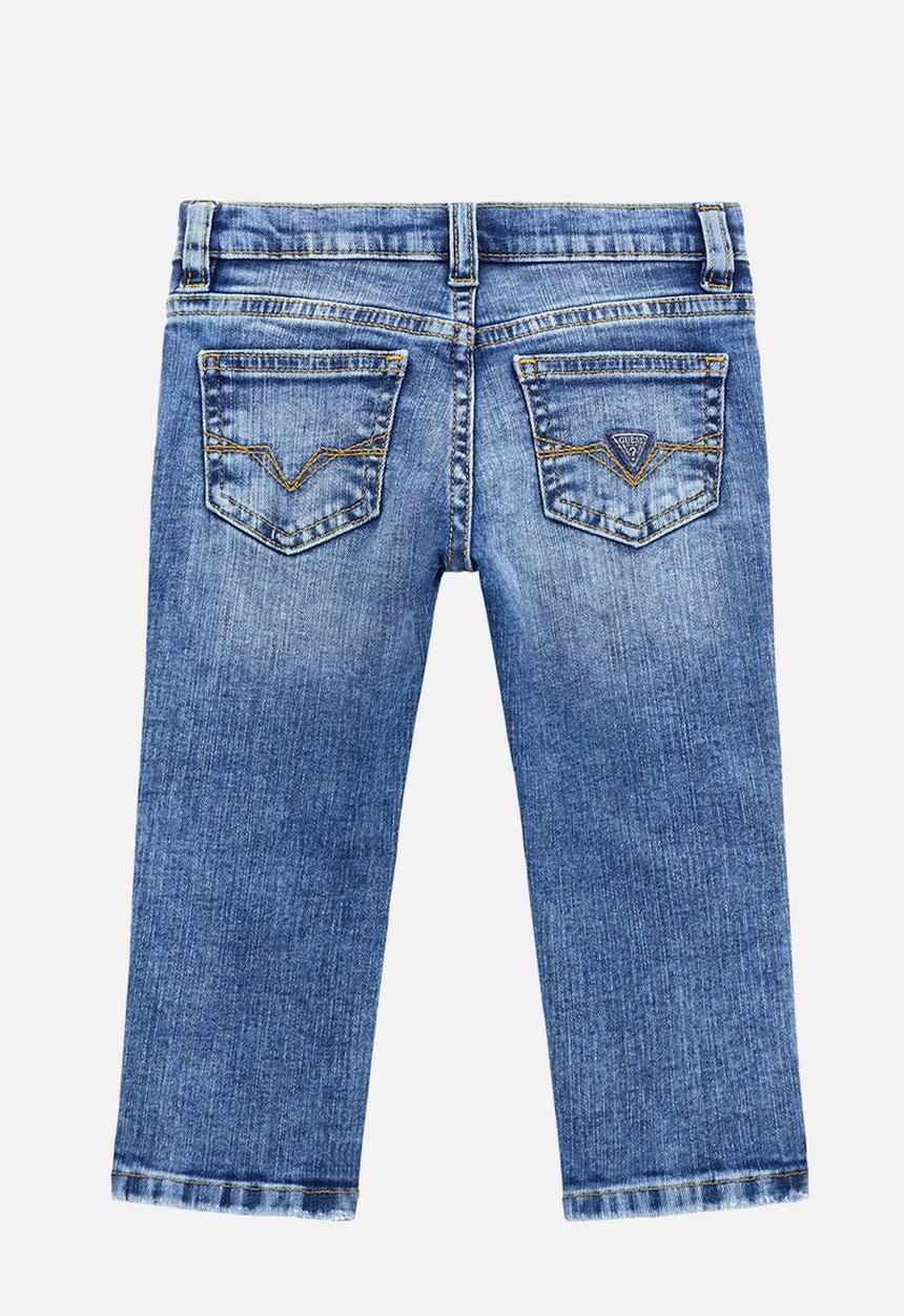 GUESS - Denim straight fit pants - soft light iced wash