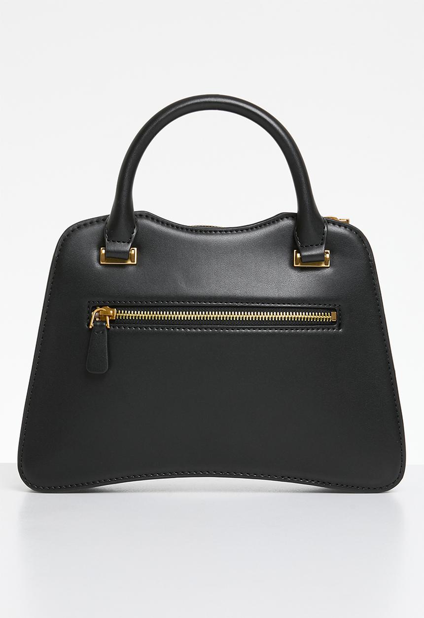GUESS - Kuba small satchel - black