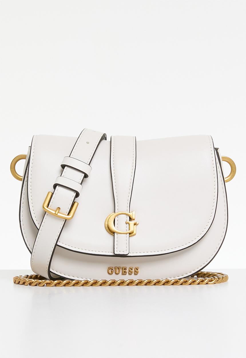 GUESS - Kuba mini crossbody flap - stone