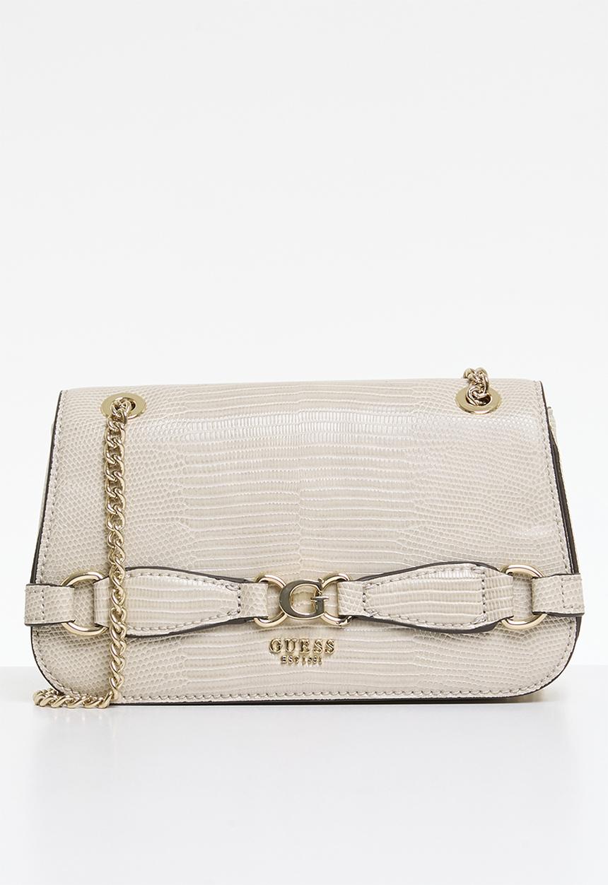 GUESS - Arlena convertible xbody flap - taupe
