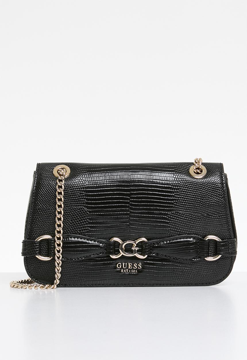 GUESS - Arlena convertible xbody flap - black