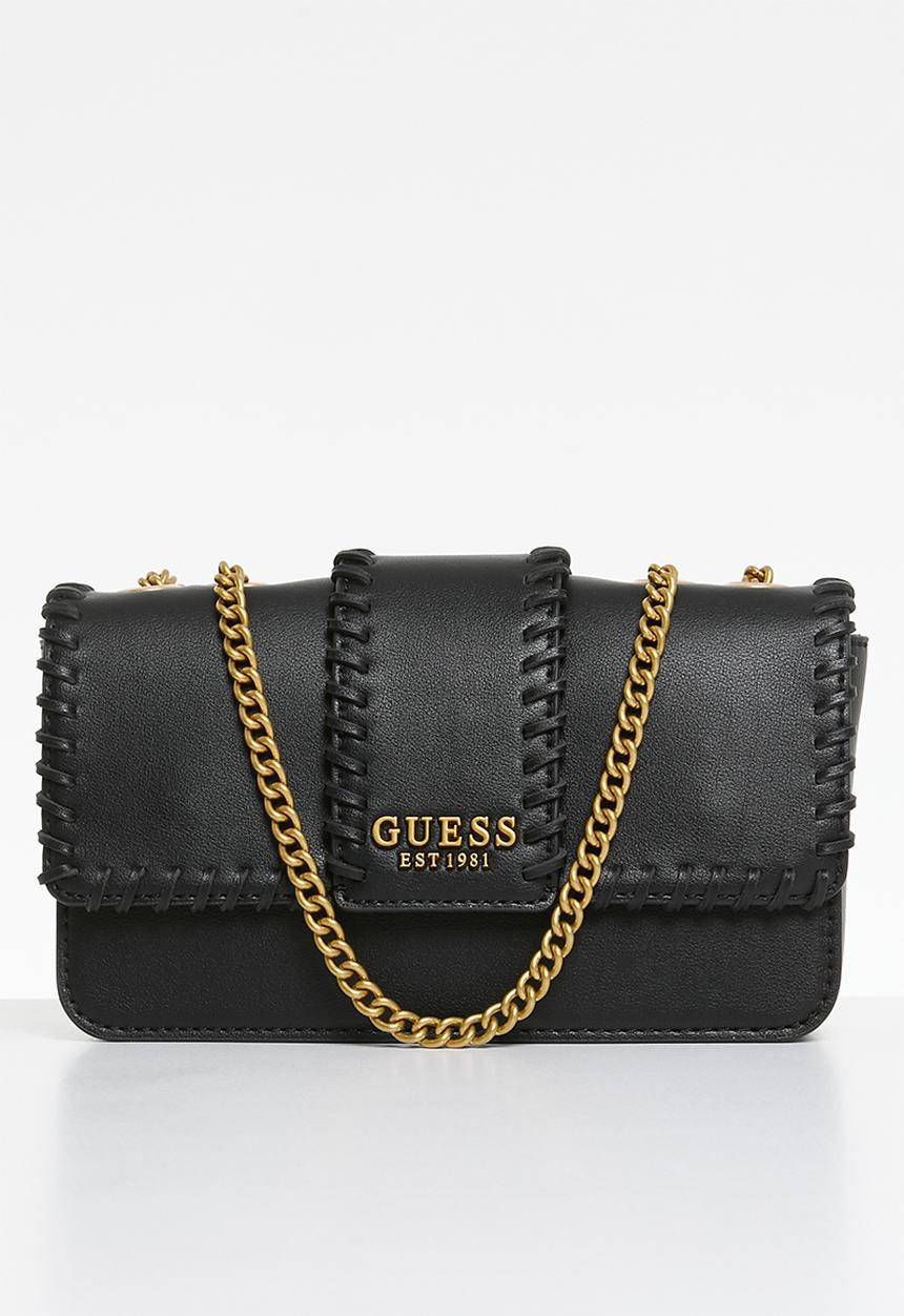GUESS - Libera convertible crossbody bag - black