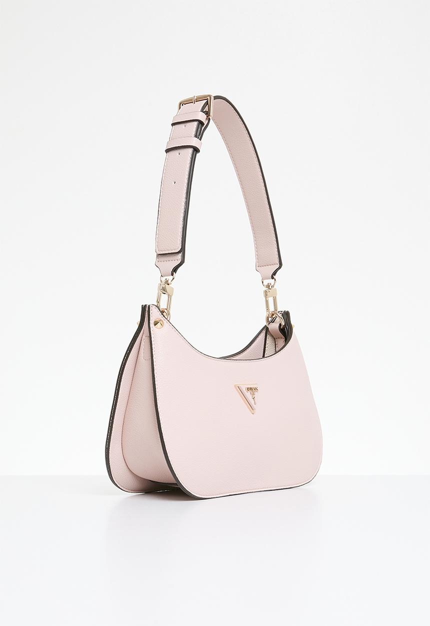 GUESS - Meridian mini top zip shoulder bag - pink