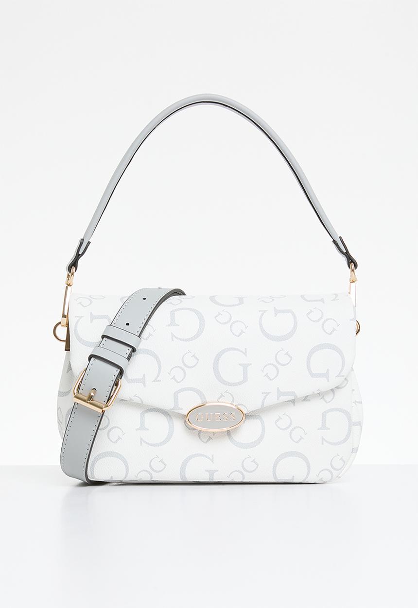GUESS - Oakbank mini crossbody flap - bone