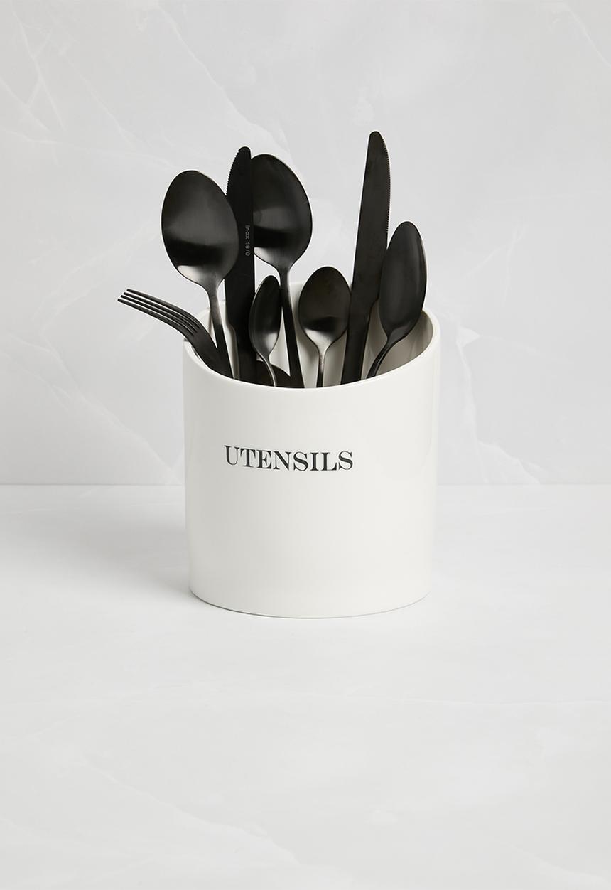 Luigi Bormioli - Utensil holder - white