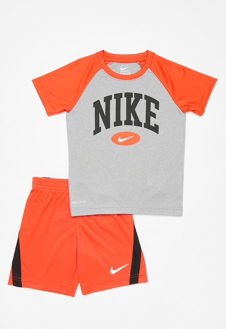 Nike - Nkb b nk df raglan mesh short - picante red