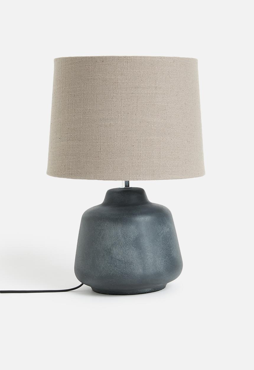 Sixth Floor - Moon ceramic table lamp - Taupe