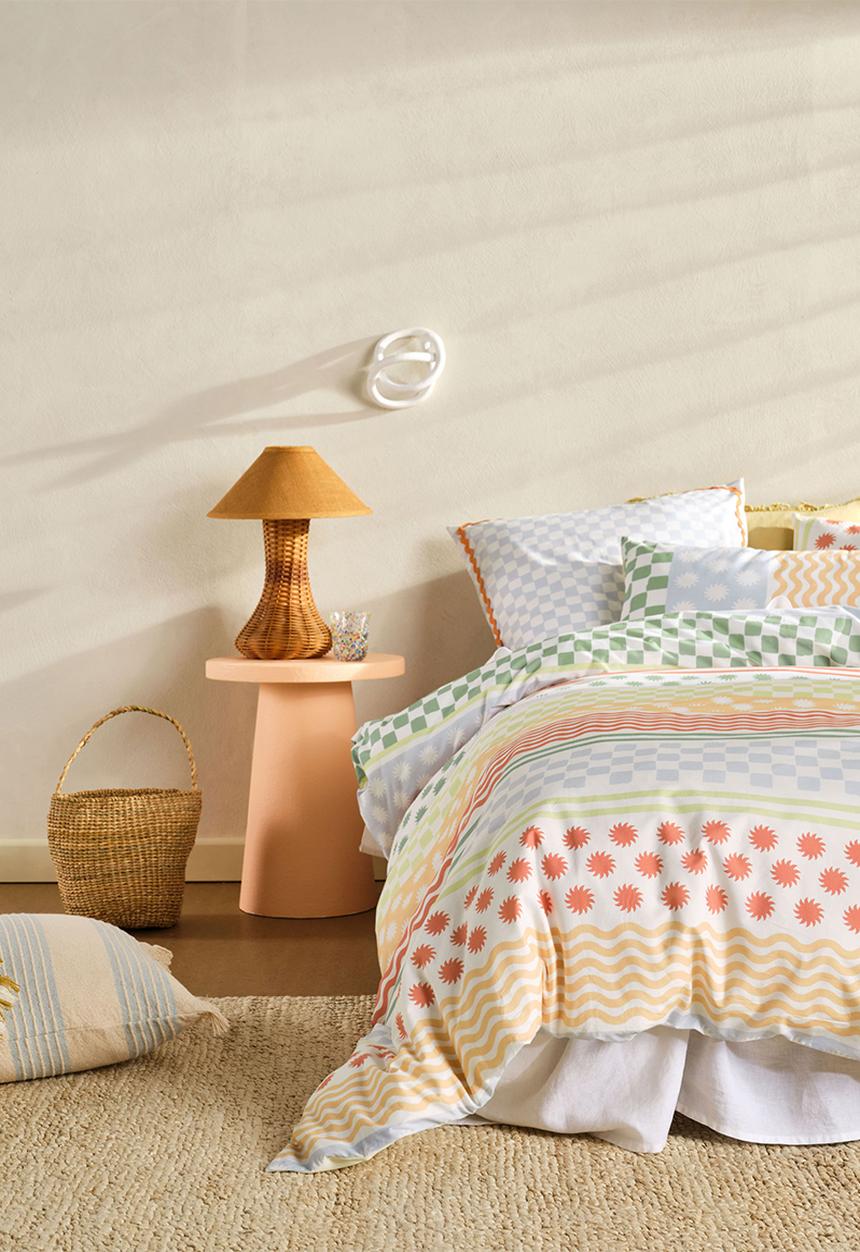 Linen House - Noto duvet cover - Multi