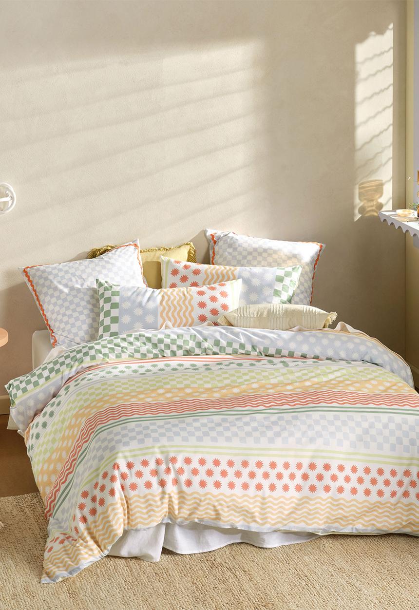 Linen House - Noto duvet cover - Multi
