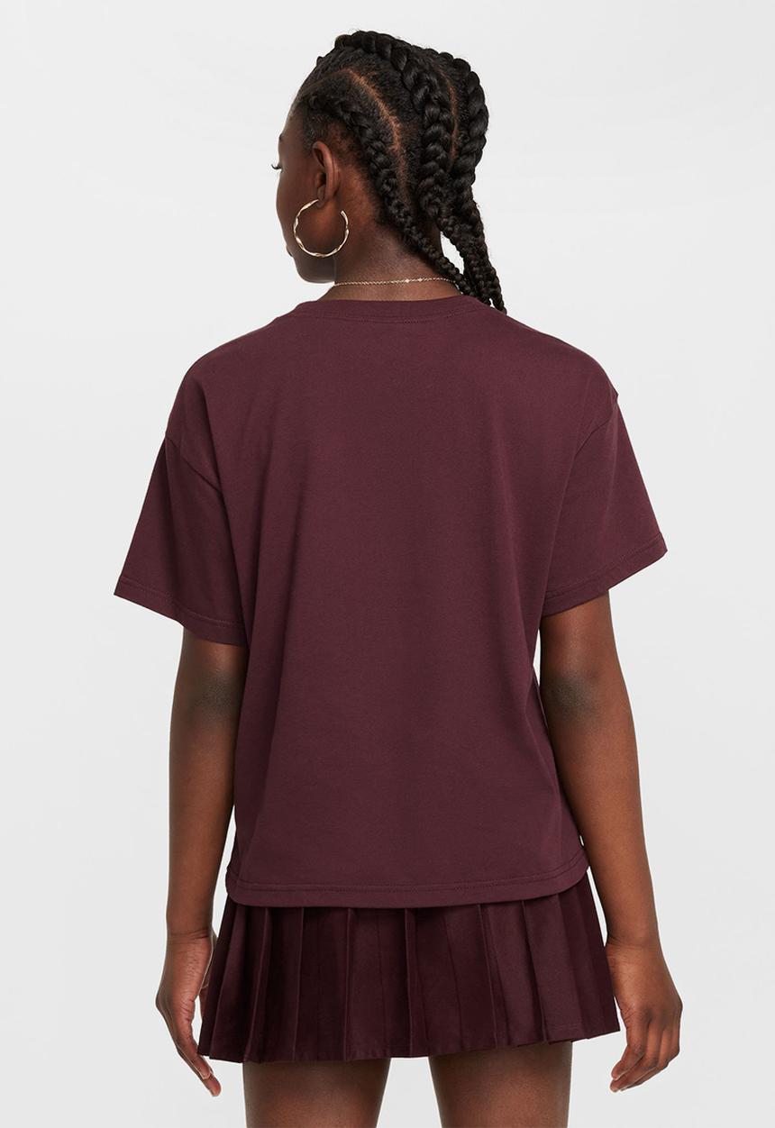 Nike - G nsw tee graphic star - burgundy crush