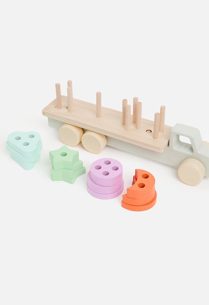 Pop Candy - Wooden truck - multi