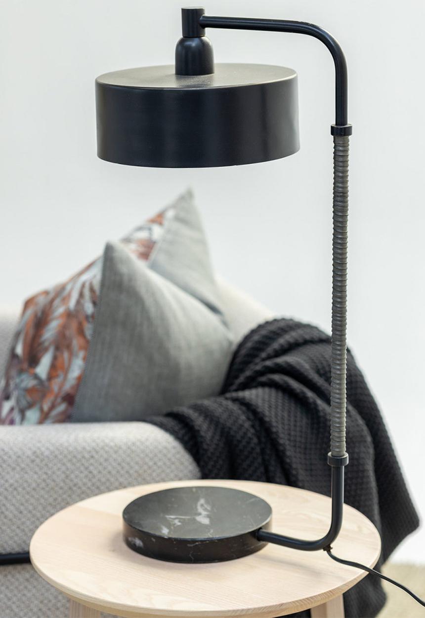 Hertex Haus - Nostalgic Bedside Lamp - Ebony