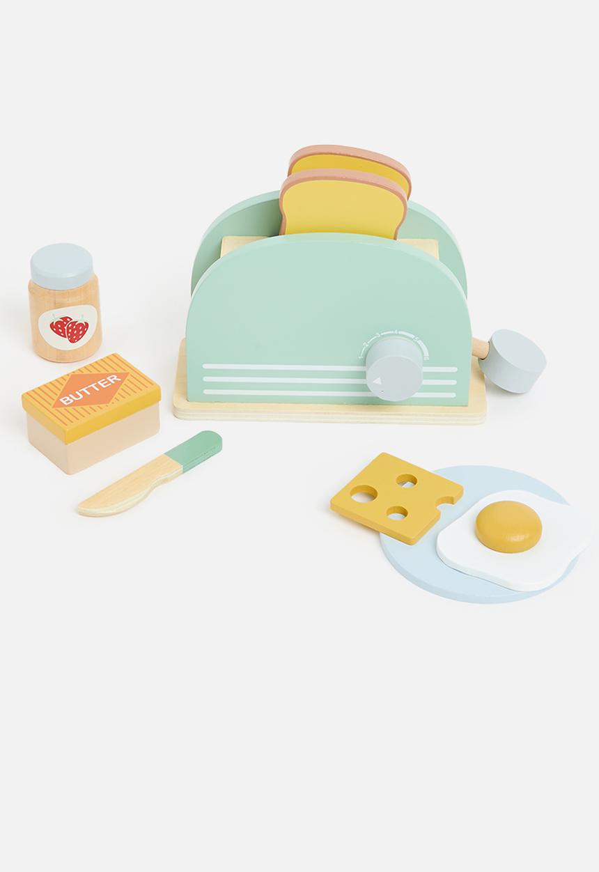 Pop Candy - Wooden toaster set - sage green