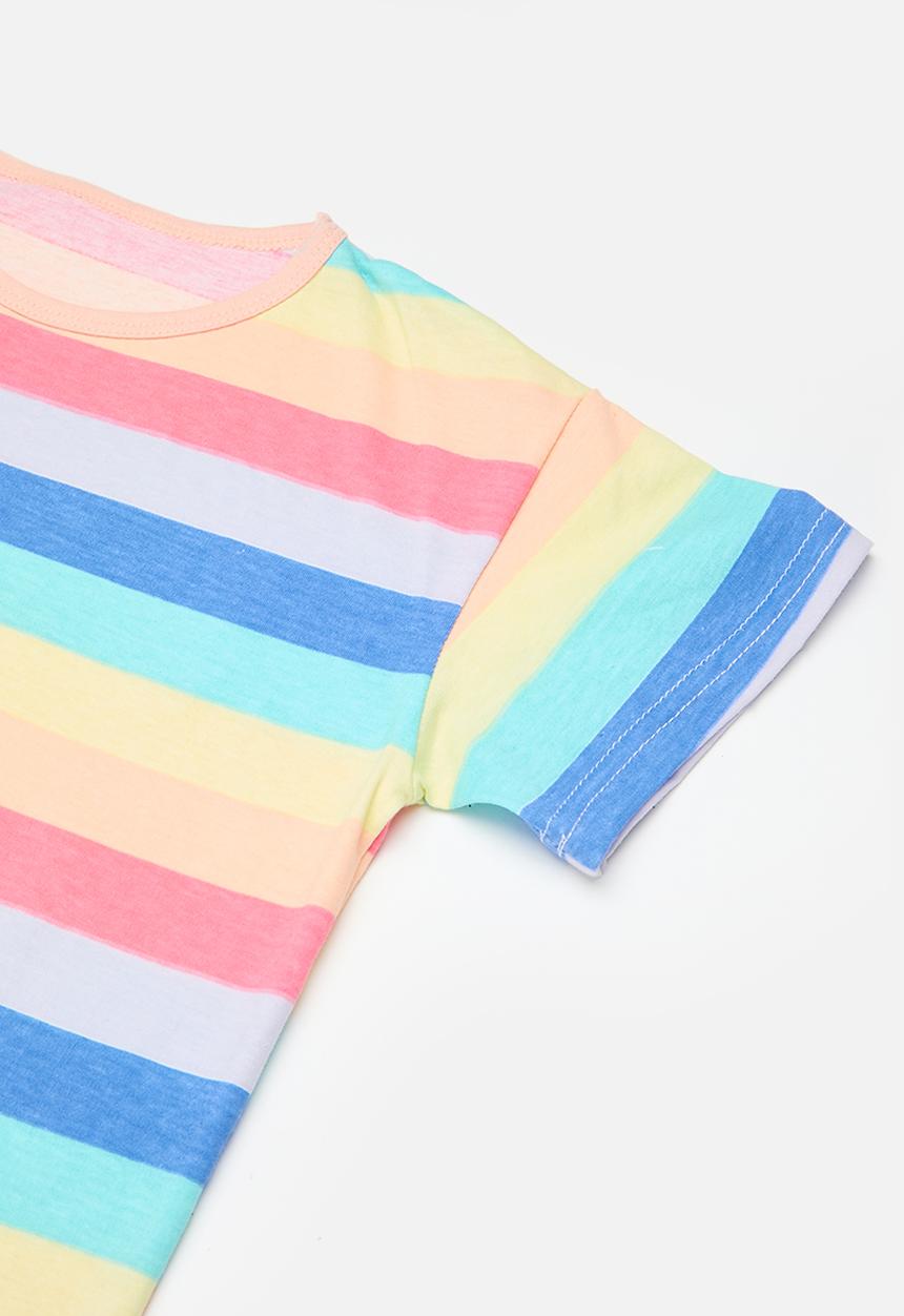 Pop Candy - Striped pj set - multi