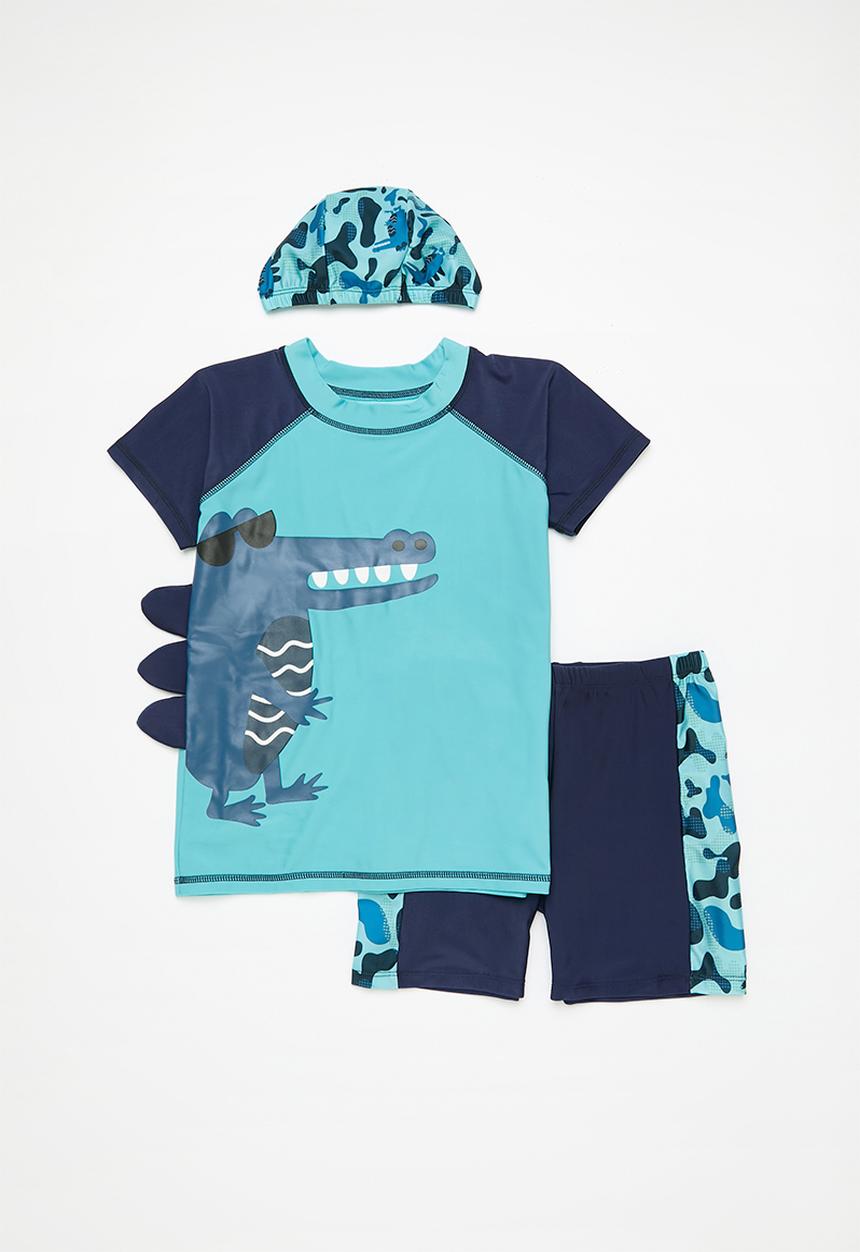 Pop Candy - 3 Piece swim set - blue