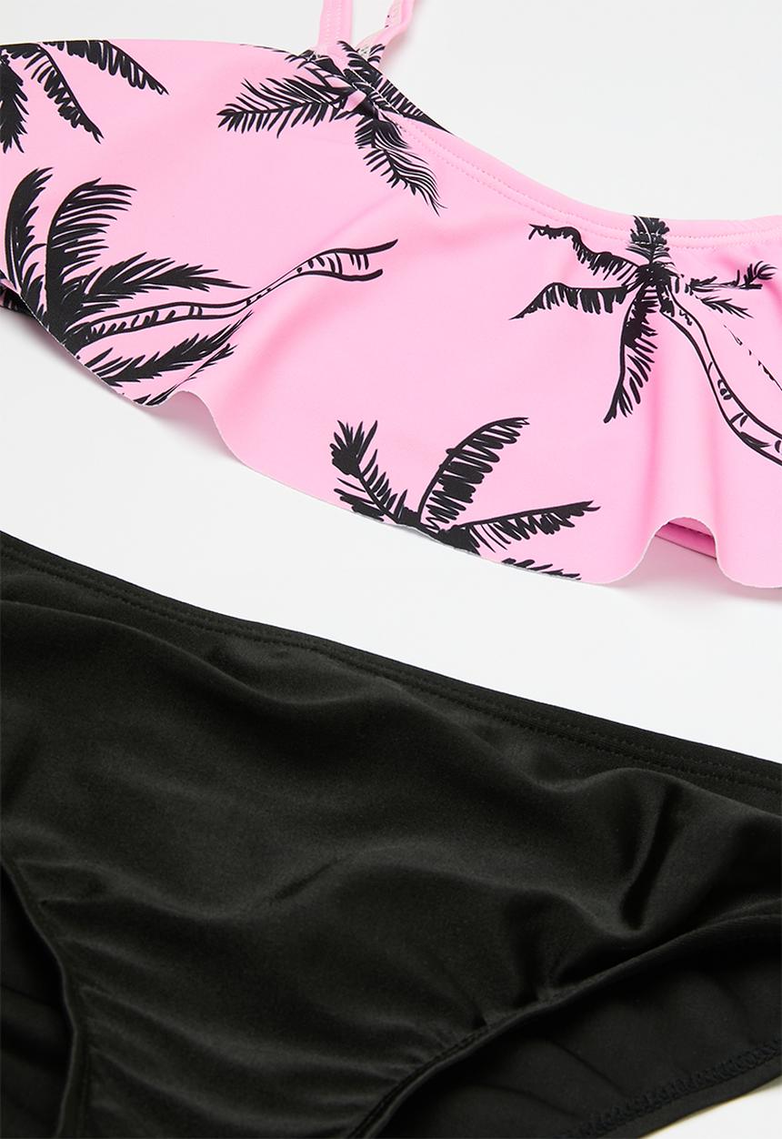 Pop Candy - 2 Piece bikini set - pink & black