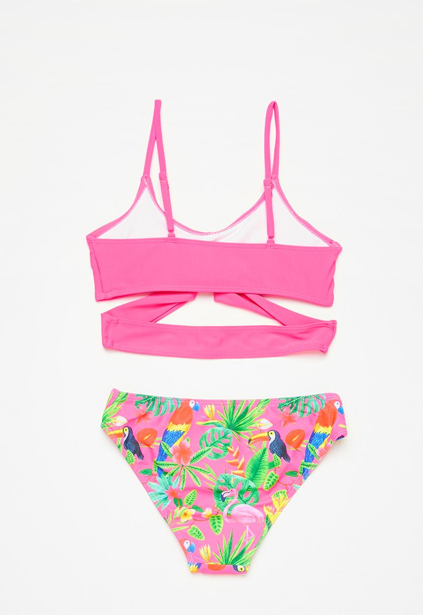Pop Candy - Kaftan & bikini set - multi