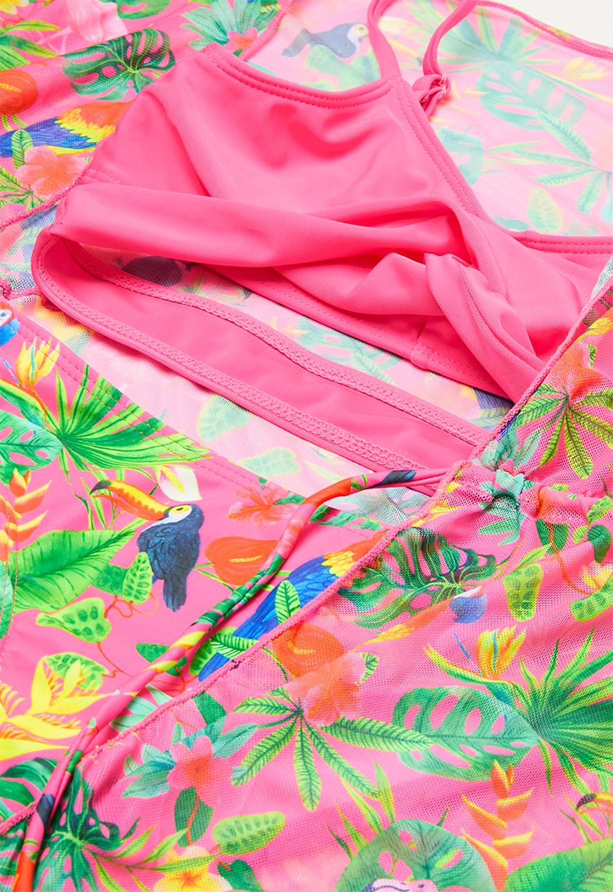 Pop Candy - Kaftan & bikini set - multi