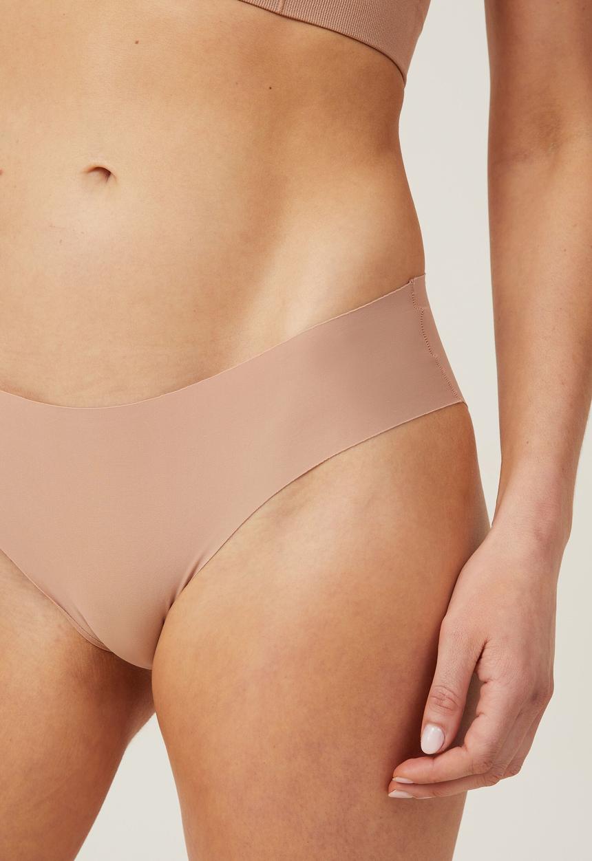 Cotton On - The Invisible Bikini Brief-Maple Sugar