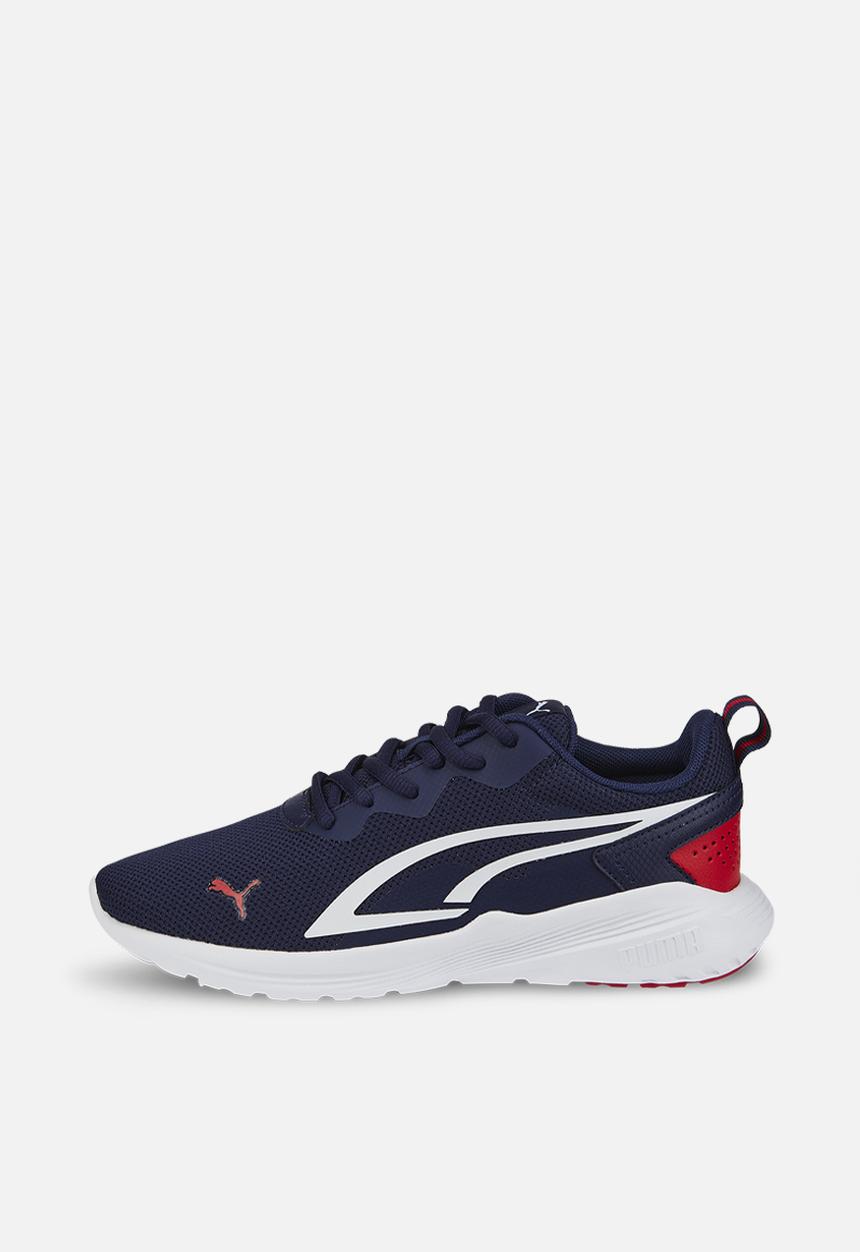 PUMA - All-day active jr - peacoat-puma white-high risk red