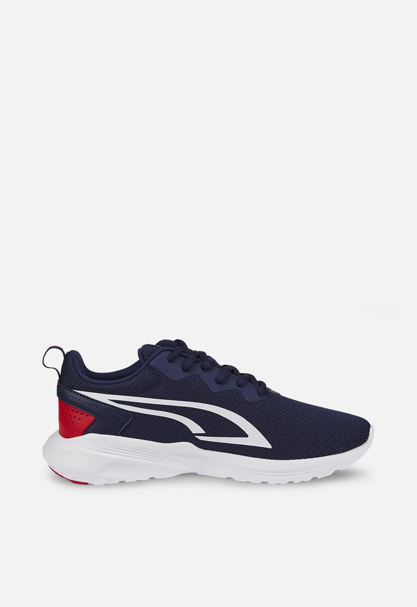 PUMA - All-day active jr - peacoat-puma white-high risk red