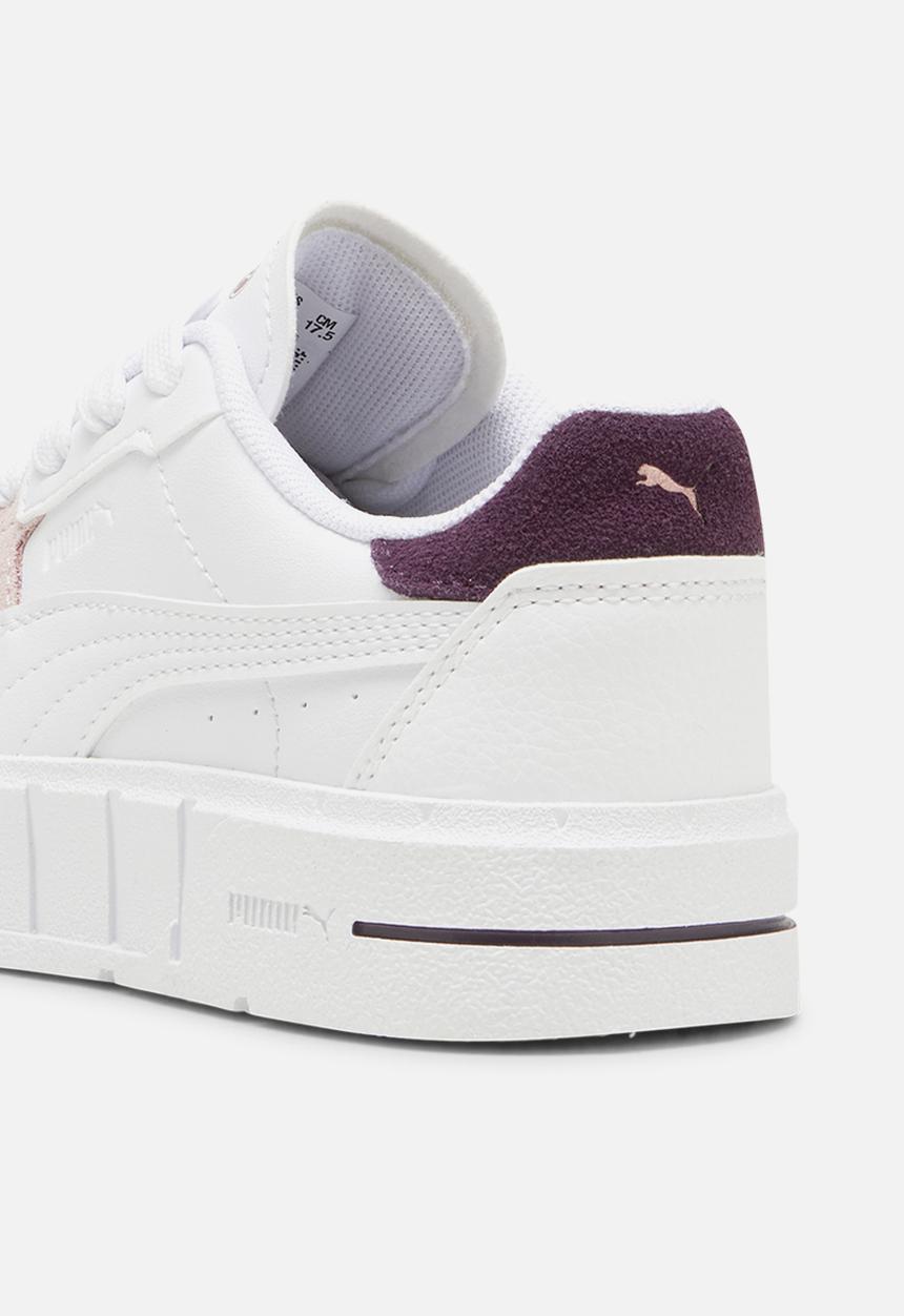 PUMA - Puma cali court match ps - puma white-midnight plum