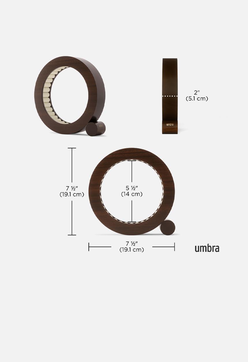 Umbra - Ferris ring holder - walnut