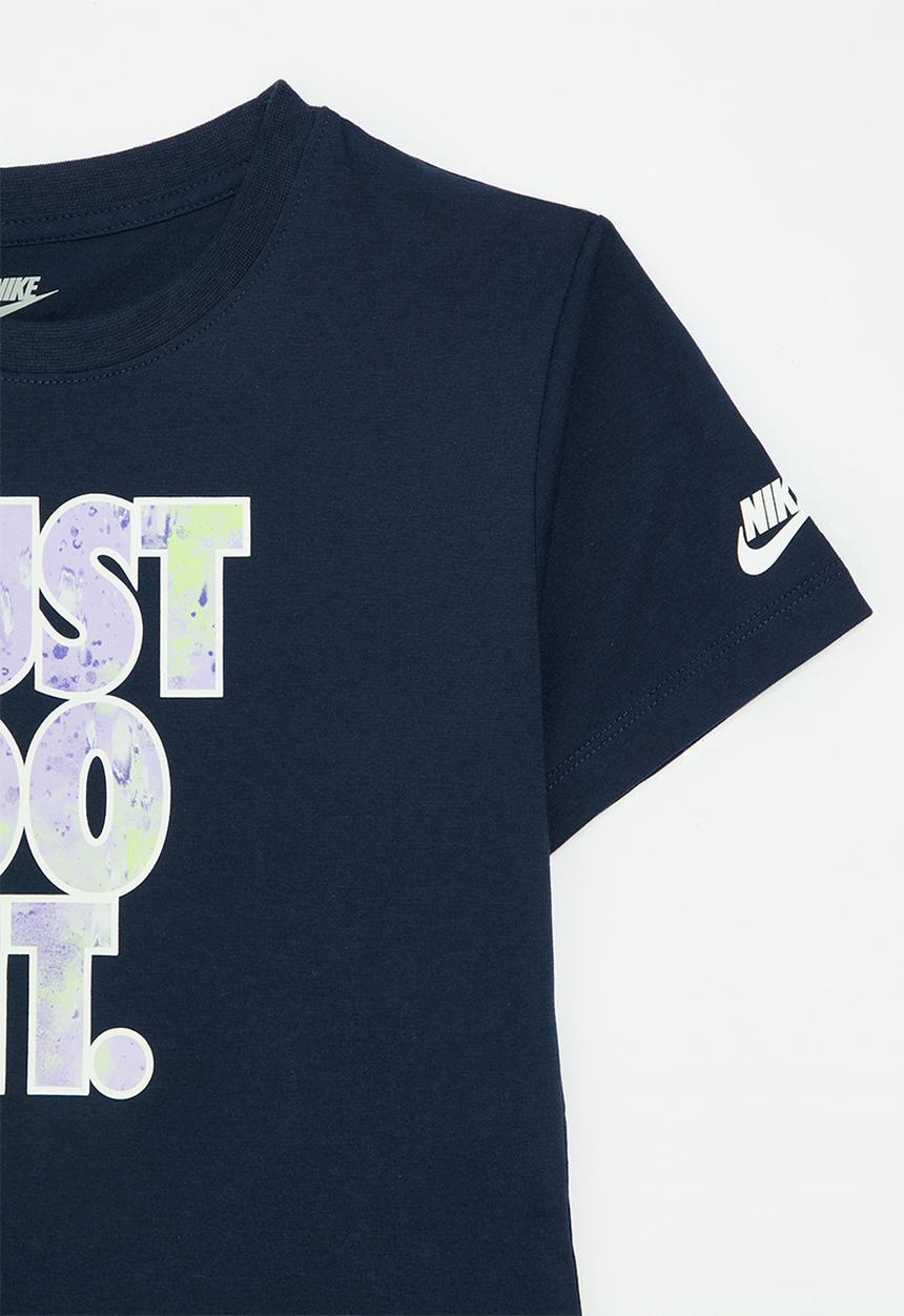 Nike - Nkg printed club boxy tee - midnight navy
