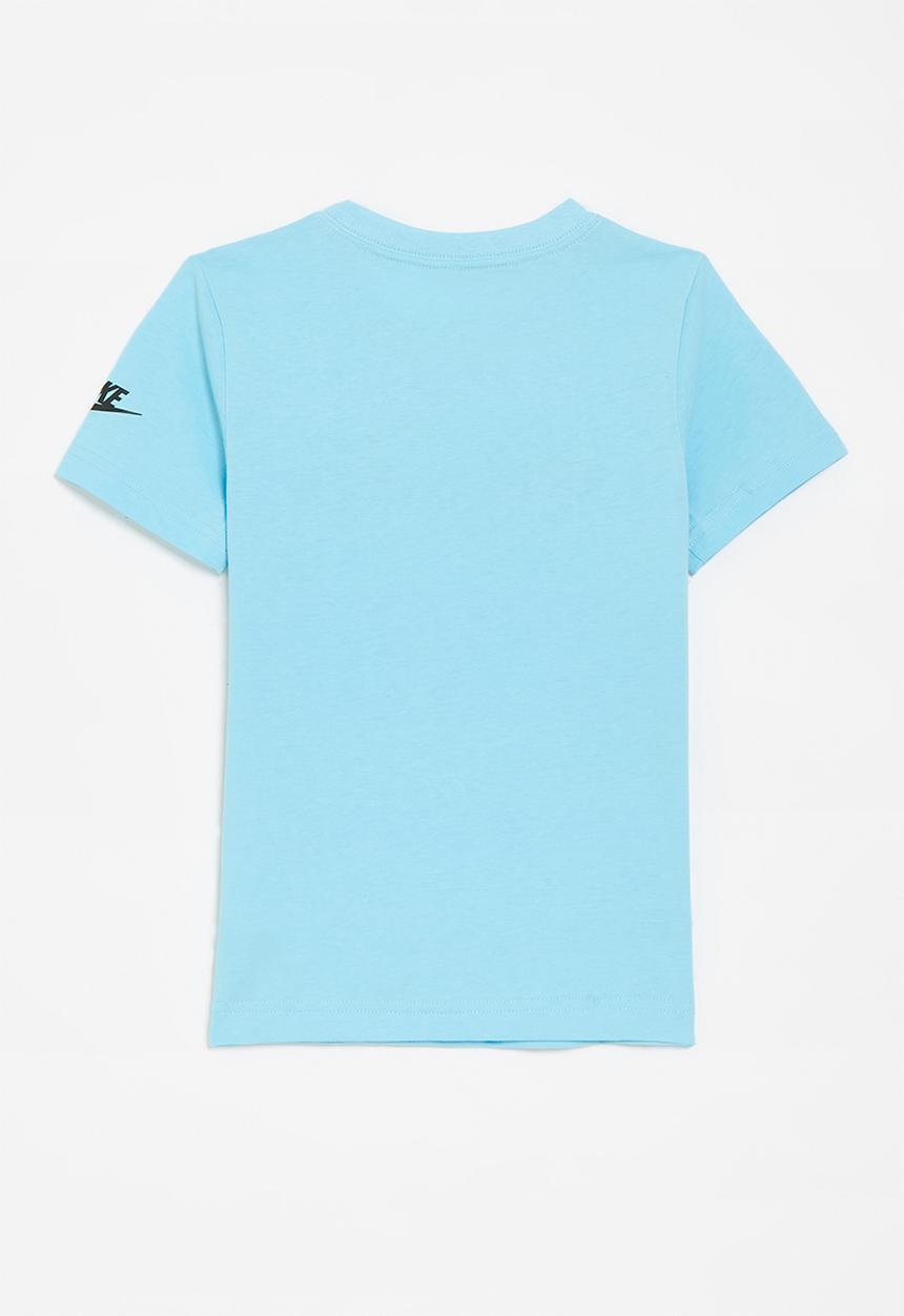 Nike - Nkb jdi block ss tee - aquarius blue
