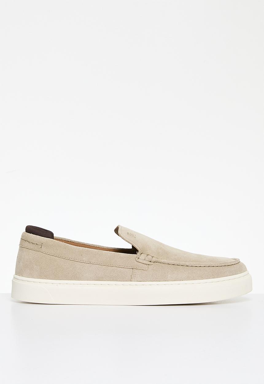 Tommy Hilfiger - Casual hilfiger suede loafer - beige 