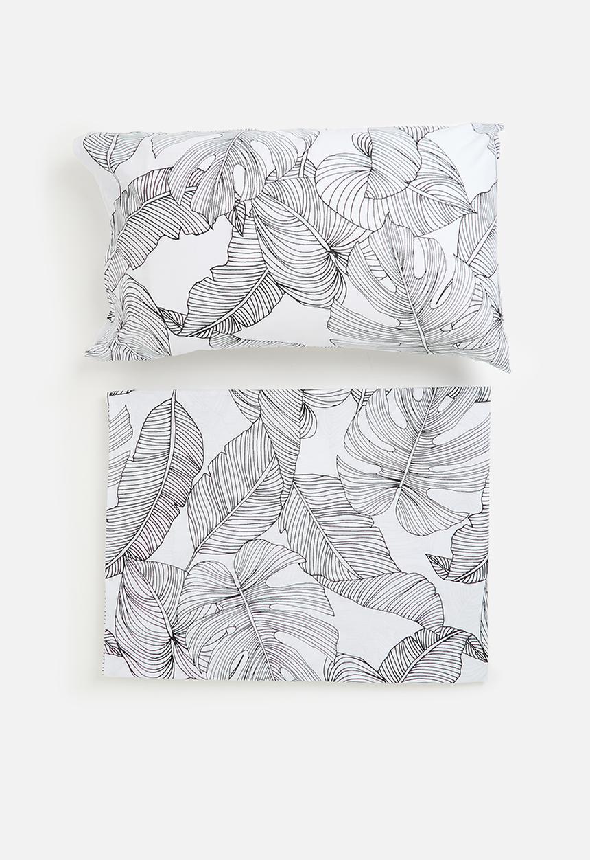 Sixth Floor - Linear duvet cover set - floral