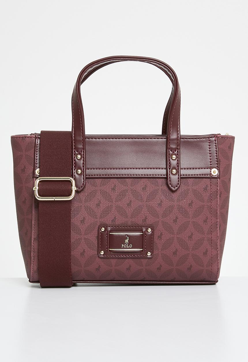 POLO - Sierra crossbody bag - burgundy