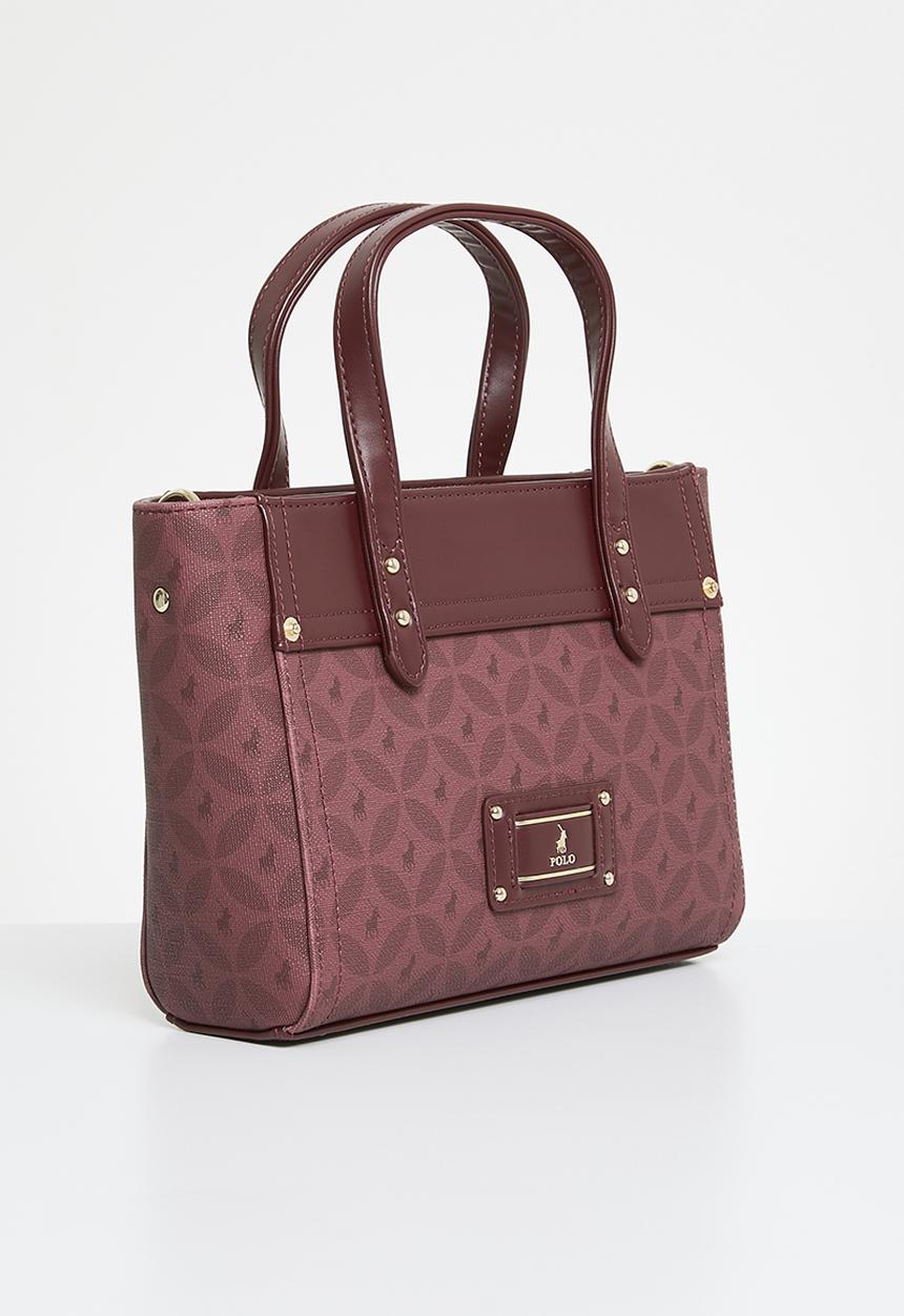 POLO - Sierra crossbody bag - burgundy