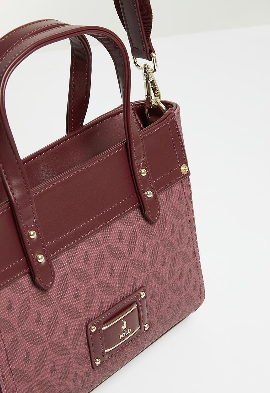 POLO - Sierra crossbody bag - burgundy