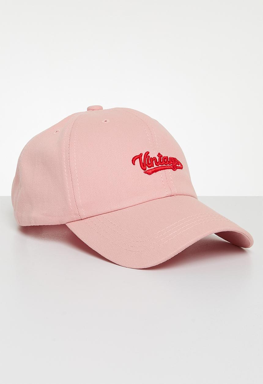 Superbalist - Vintage logo  peak cap-pink