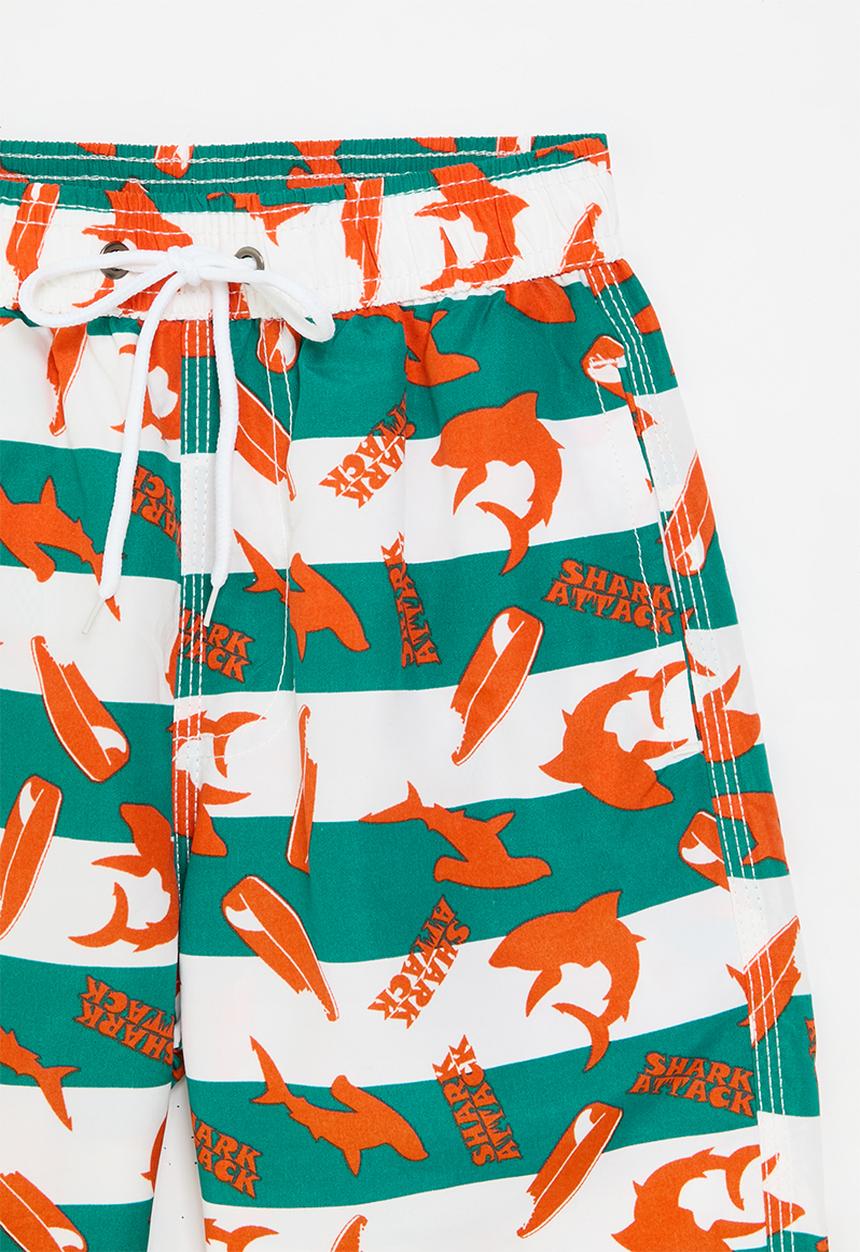 Pop Candy - Striped board shorts - multi