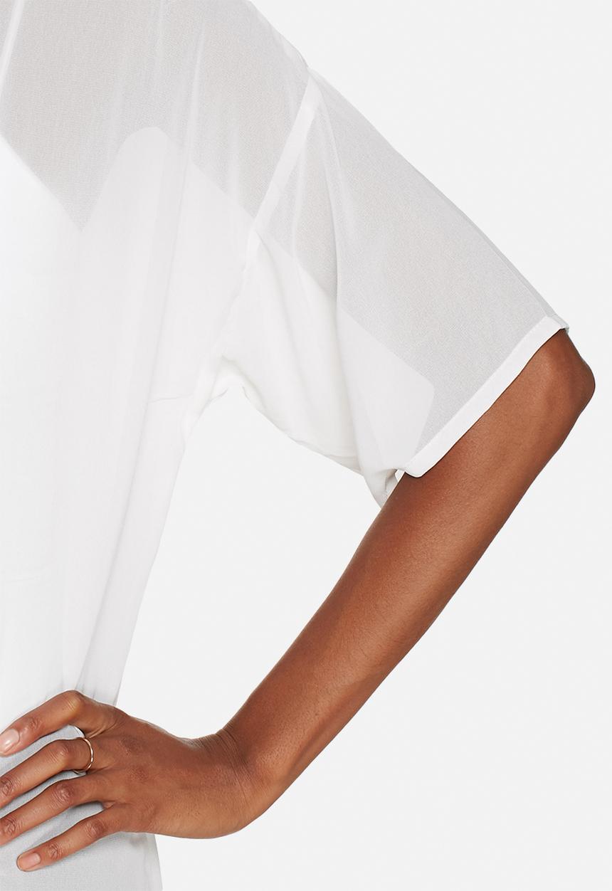 Glamorous - Sheer tunic top