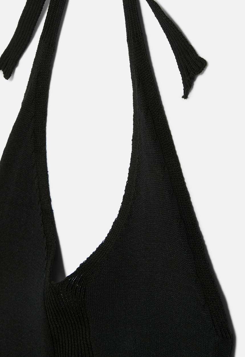 Pop Candy - Halter neck top - black