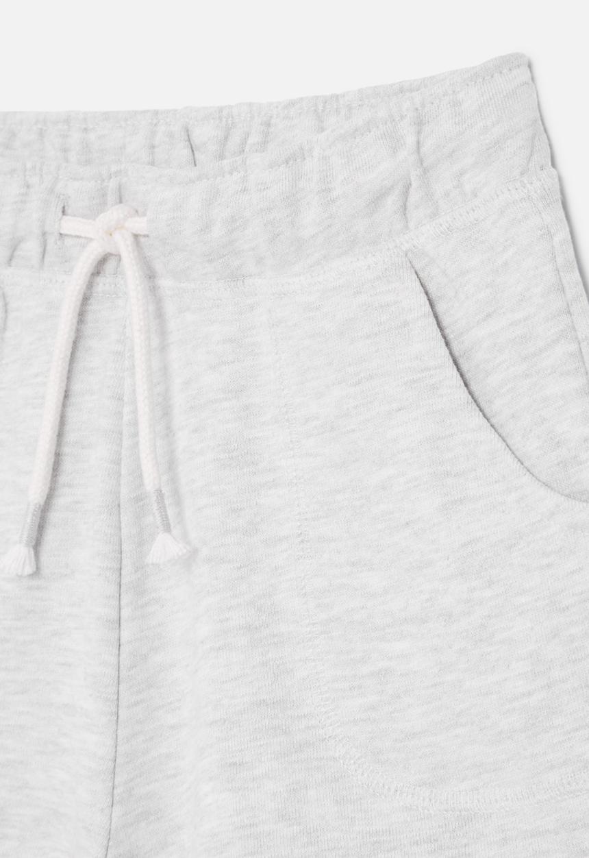 MANGO - Shorts lea - medium grey