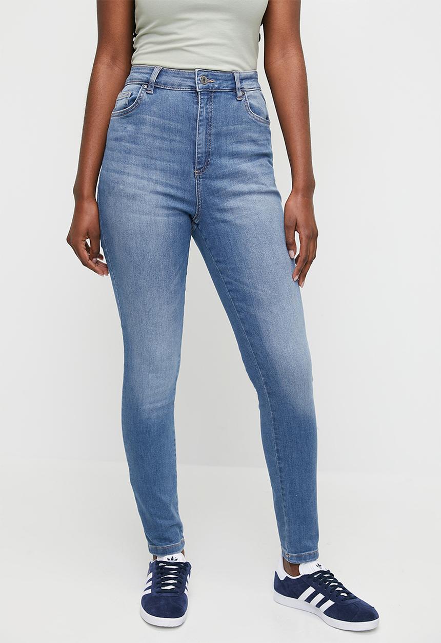 Cotton On - Curvy High Stretch Skinny Jean - Freshwater Blue