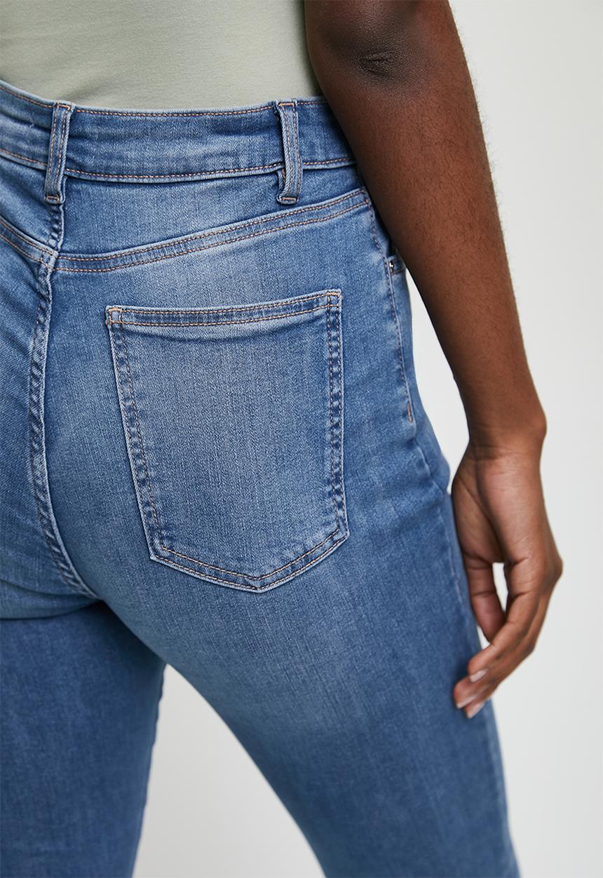 Cotton On - Curvy High Stretch Skinny Jean - Freshwater Blue