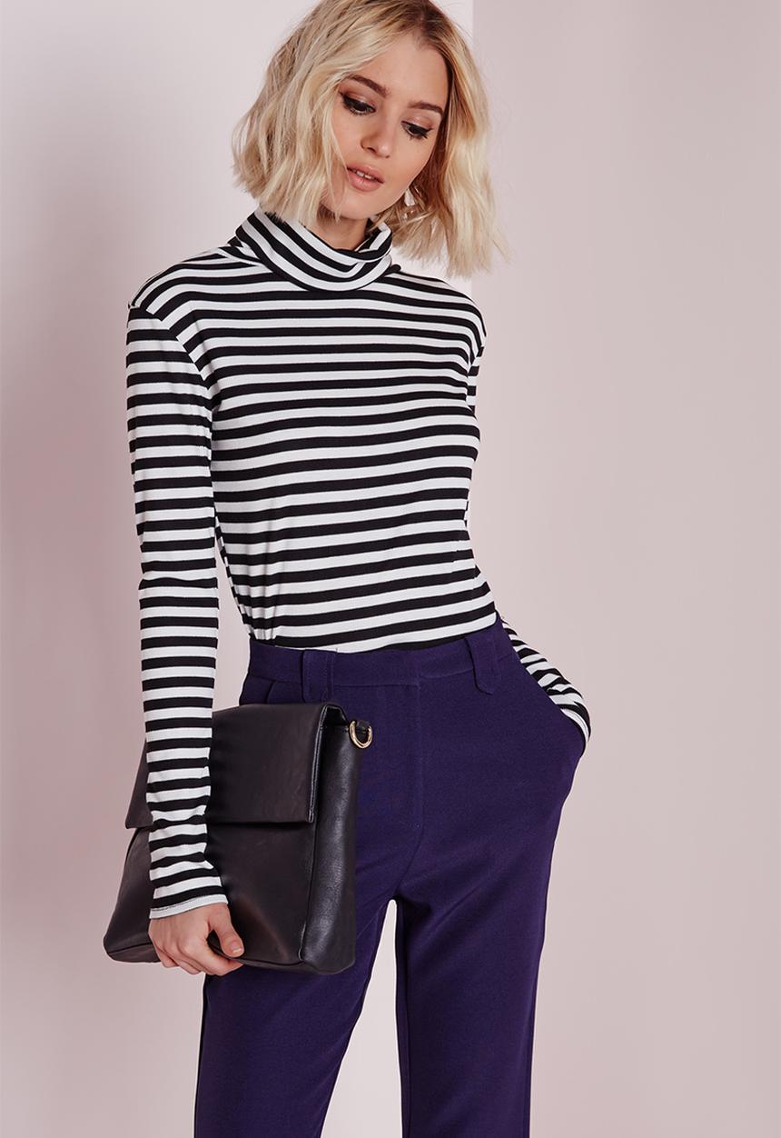 Missguided - Ribbed rollneck top