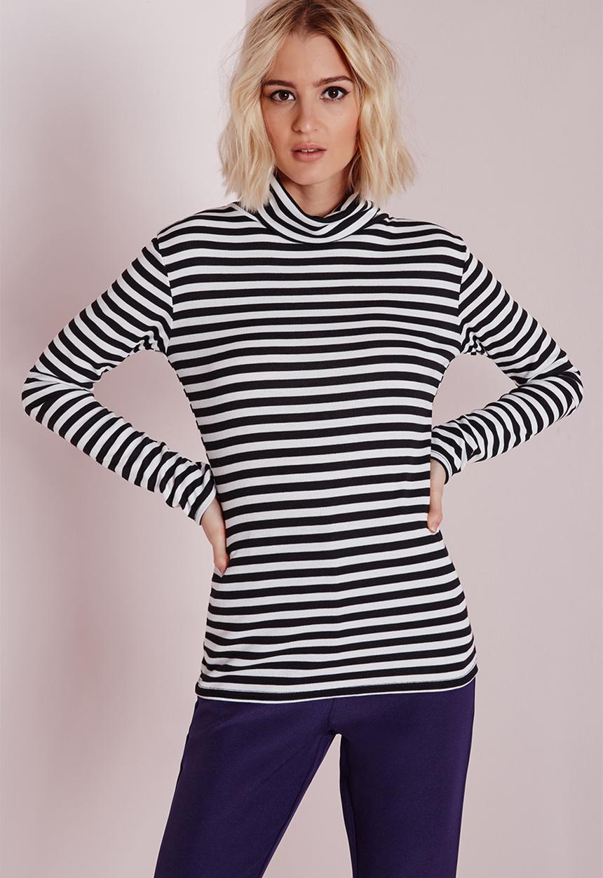 Missguided - Ribbed rollneck top