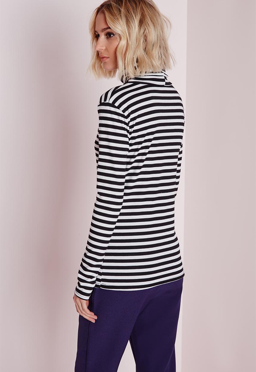 Missguided - Ribbed rollneck top