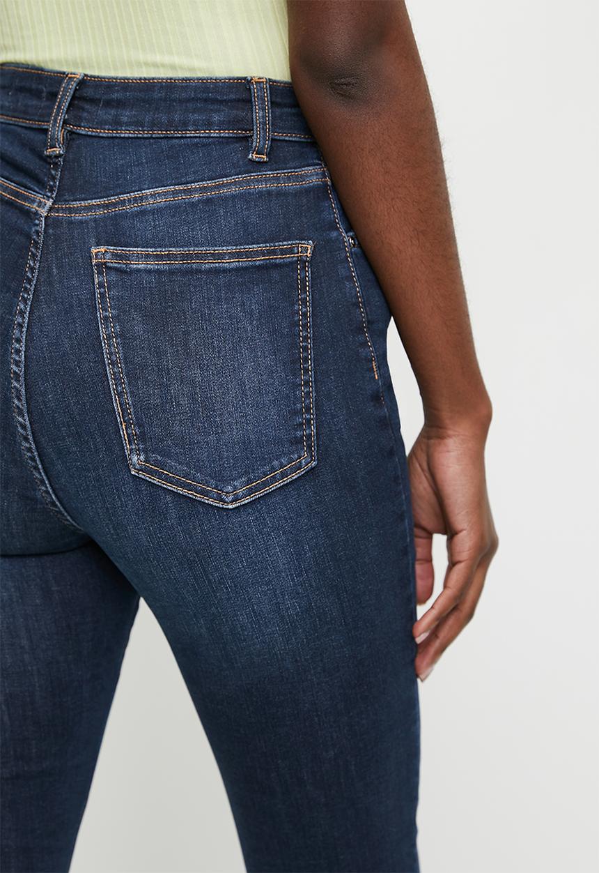 Cotton On - Curvy High Stretch Skinny Jean - Eclipse Blue