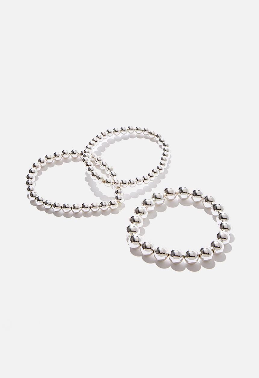 Rubi - Multipack Bracelet - Silver Plated