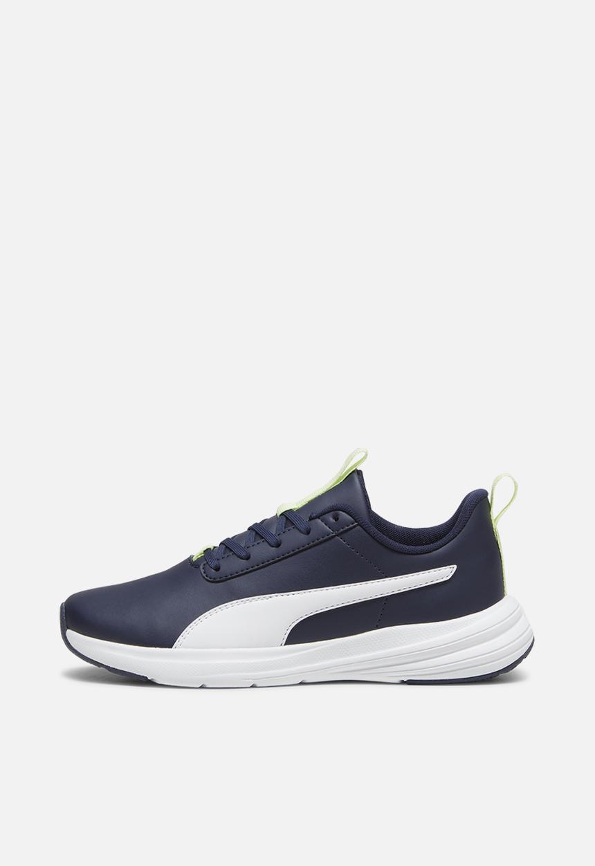 PUMA - Puma Rickie Runner Sl Jr - Puma Navy-Puma White-Cool Cucumber